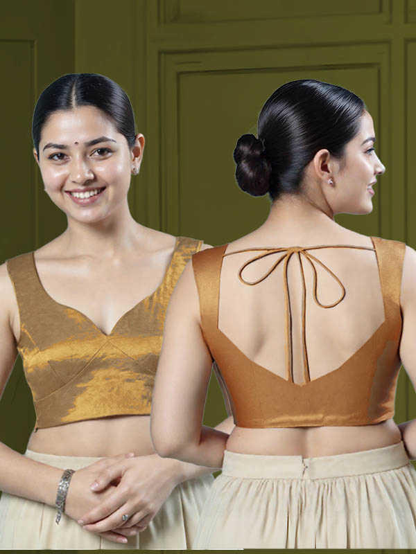 Back View sweet-heart-cut-back-sleeveless-sleeve-tissue-gold-main-front-plain-front-back-plain-back